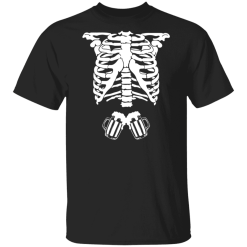 Skeleton Beer Halloween T-Shirt - TheTrendyTee