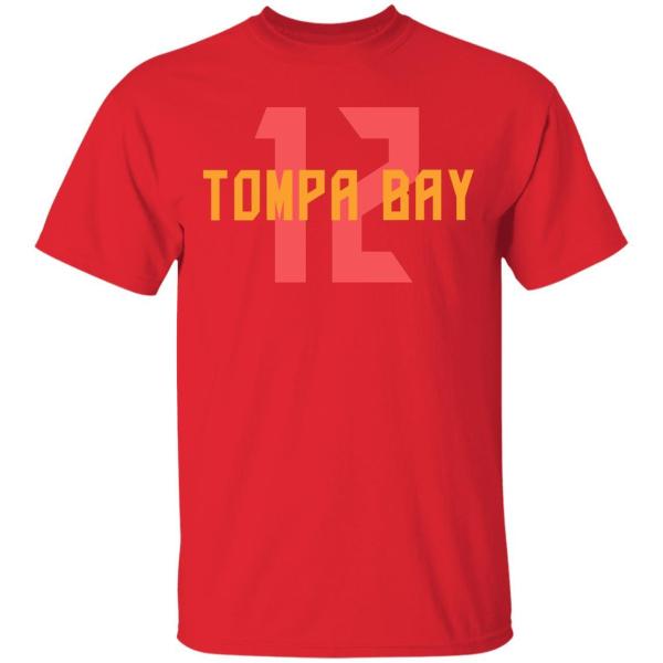 Tom brady tompa bay buccaneers shirt