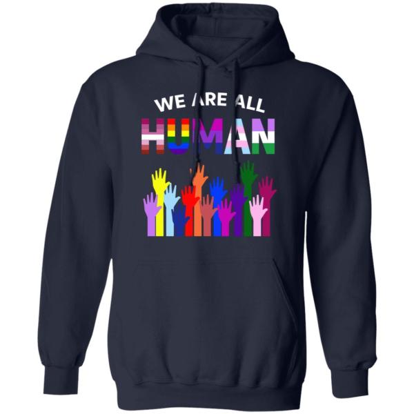 We are all human lgbt gay rights pride ally shirt - thetrendytee