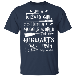 Just a wizard girl living in muggle world t-shirt - thetrendytee