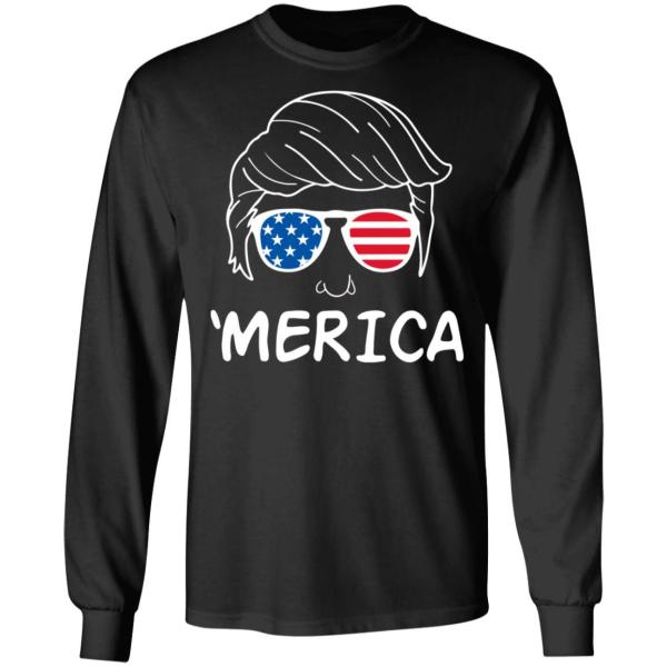 Merica trump glasses 4th of july shirt - thetrendytee