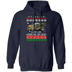 Baby yoda christmas ugly sweater cute - thetrendytee