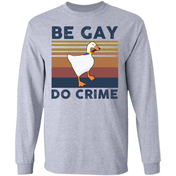 Untitled goose game be gay do crime vintage shirt - thetrendytee