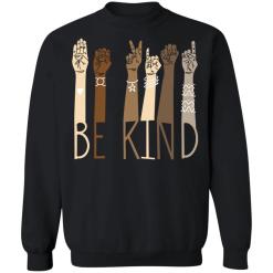 Be kind sign language hand shirt - thetrendytee