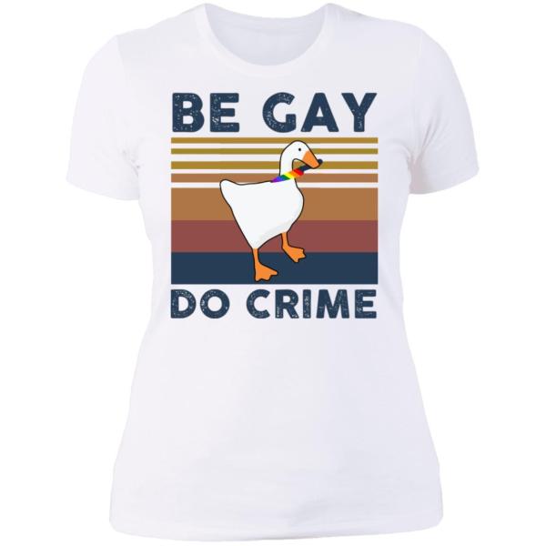 Untitled goose game be gay do crime vintage shirt - thetrendytee