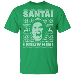 Will ferrell santa. Omg! I know him ugly christmas sweatshirt - thetrendytee