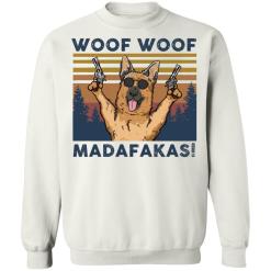 German shepherd woof woof madafakas vintage t-shirt. - thetrendytee