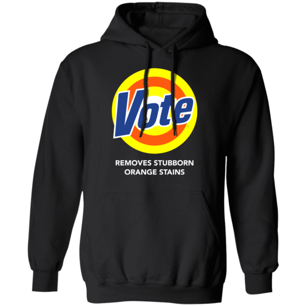 Vote removes stubborn orange stains shirt - thetrendytee