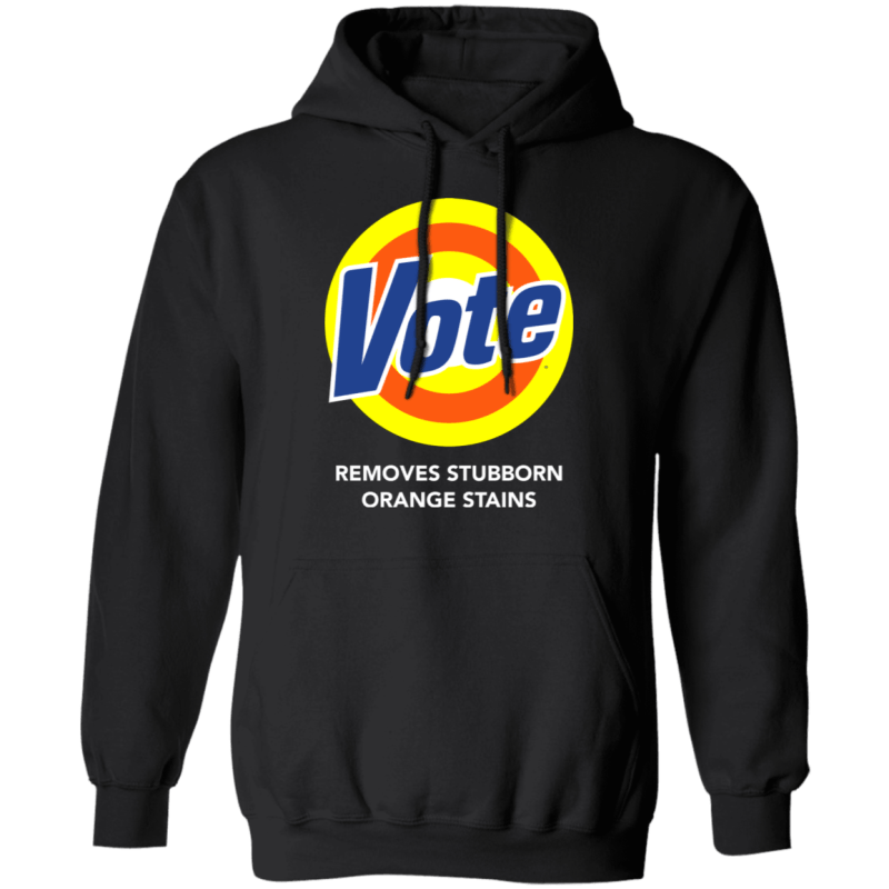 Vote removes stubborn orange stains shirt - thetrendytee