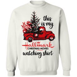 This is my hallmark christmas movies watching t-shirt red car - thetrendytee