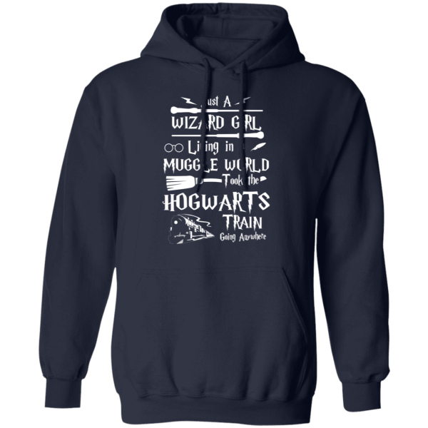 Just a wizard girl living in muggle world t-shirt - thetrendytee