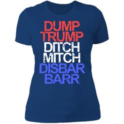 Dump trump ditch mitch disbar barr shirt - thetrendytee