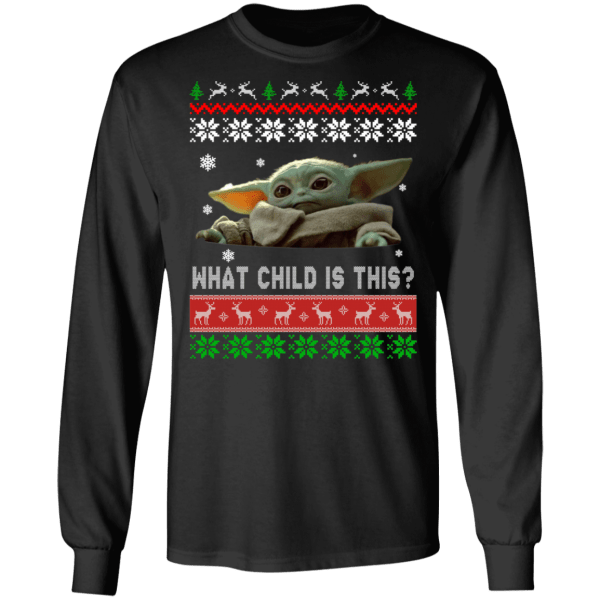 Baby yoda christmas ugly sweater - thetrendytee