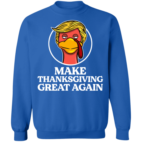 Trump turkey make thanksgiving great again shirt - thetrendytee