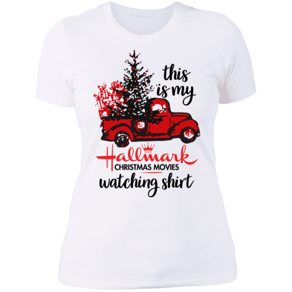 This is my hallmark christmas movies watching t-shirt red car - thetrendytee