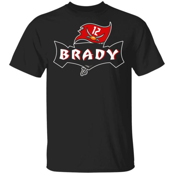 Tom brady 12 tampa bay buccaneers shirt