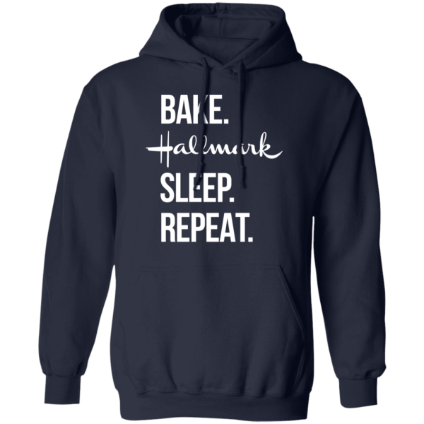 Bake hallmark sleep repeat christmas shirt - thetrendytee