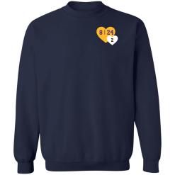 Lebron tribute kobe heart pocket shirt - thetrendytee