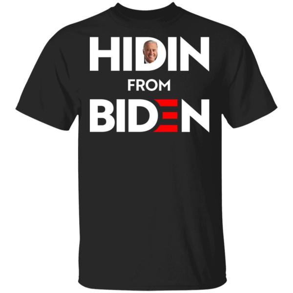 Hiden from biden shirt - thetrendytee