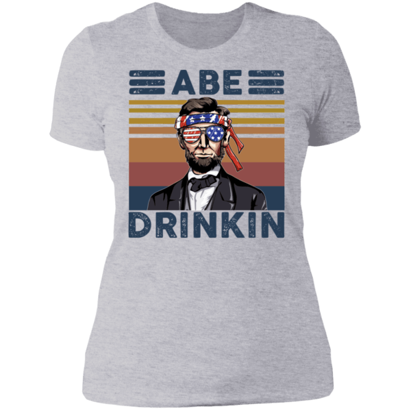 Abraham lincoln abe drinkin 4th july shirt - thetrendytee