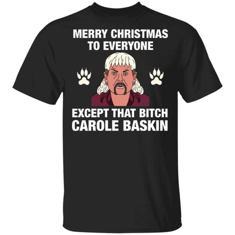 Tiger king joe exotic merry christmas to everyone christmas sweatshirt - image 2
