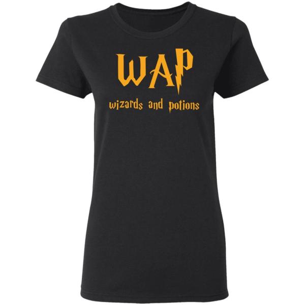 Wap wizards and potions shirt 3