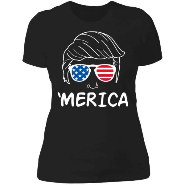 Merica trump glasses 4th of july shirt - thetrendytee