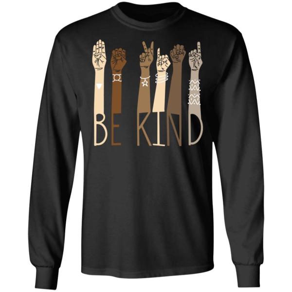 Be kind sign language hand shirt - thetrendytee