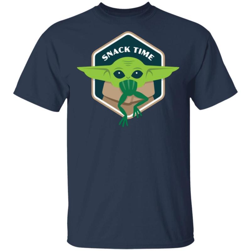 The mandalorian baby yoda snack time shirt - thetrendytee