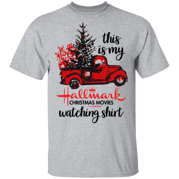 This is my hallmark christmas movies watching t-shirt red car - thetrendytee