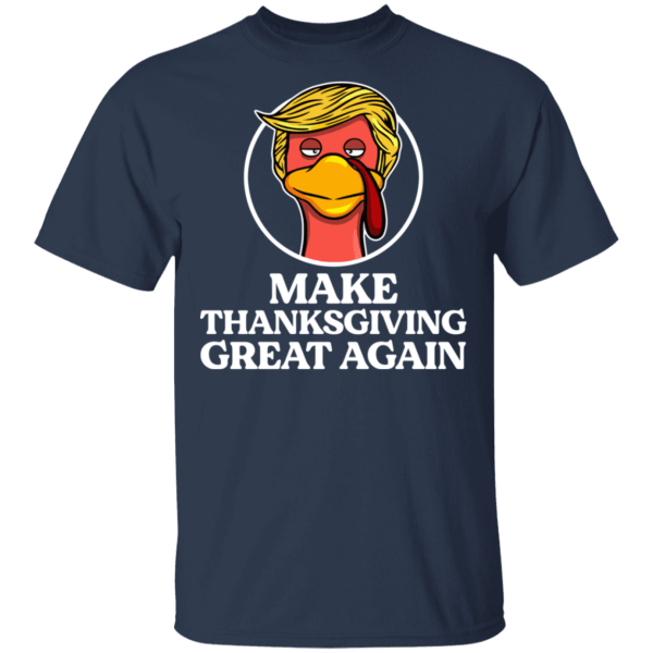 Trump turkey make thanksgiving great again shirt - thetrendytee