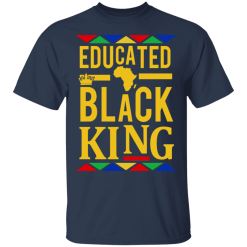 Educated black king shirt african dna pride - thetrendytee