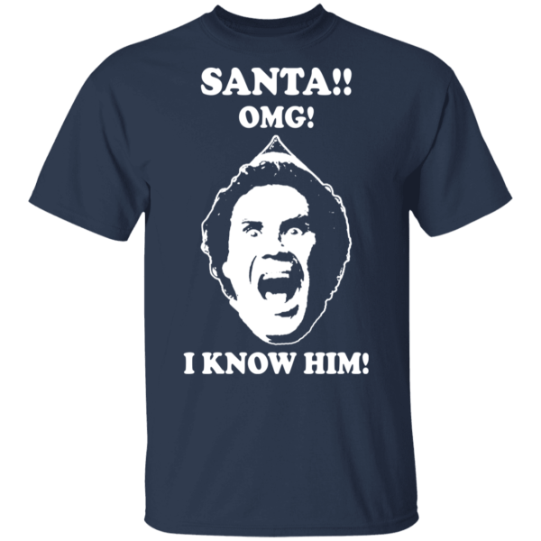 Elf will ferrell santa. Omg! I know him ugly christmas sweatshirt - thetrendytee