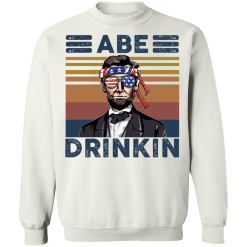 Abraham lincoln abe drinkin 4th july shirt - thetrendytee