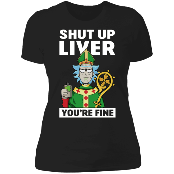 St. Patrick shut up liver you are fine funny t-shirt - thetrendytee