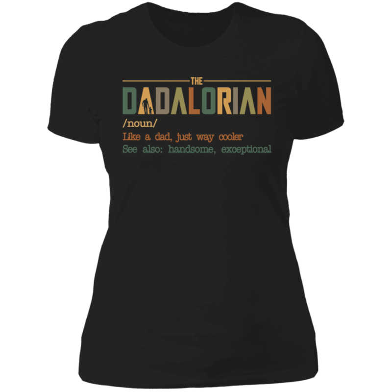The dadalorian like a dad just way cooler shirt - thetrendytee