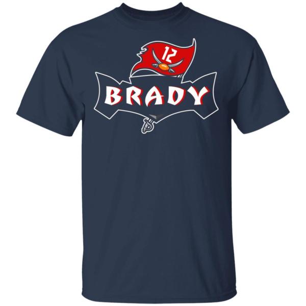 Tom brady 12 tampa bay buccaneers shirt 2