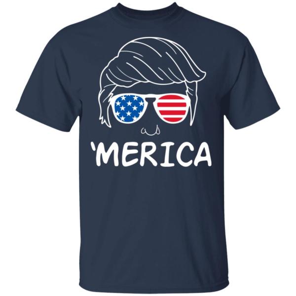 Merica trump glasses 4th of july shirt - thetrendytee