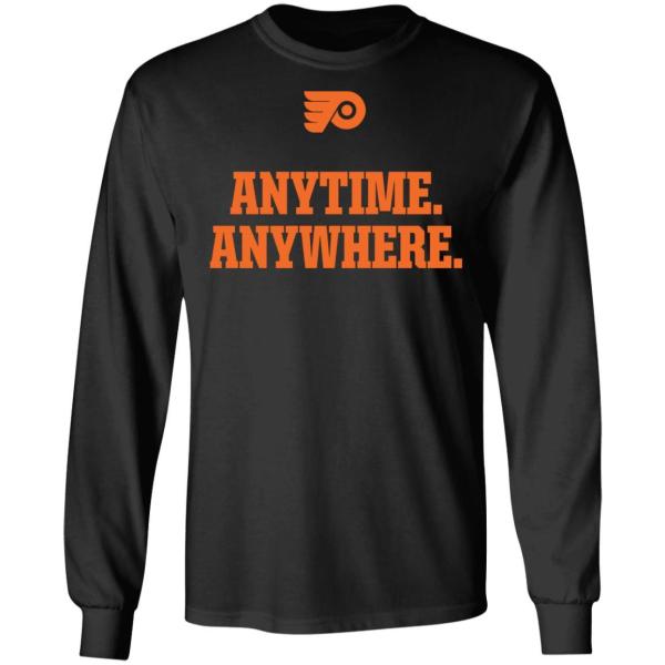 Philadelphia flyers anytime anywhere shirt - thetrendytee