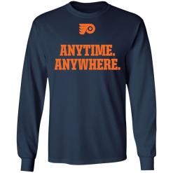 Philadelphia flyers anytime anywhere shirt - thetrendytee