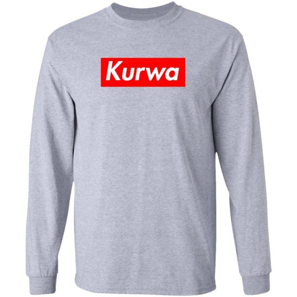 Kurwa polish swearword shirt 3