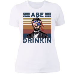 Abraham lincoln abe drinkin 4th july shirt - thetrendytee