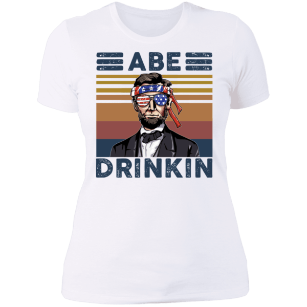 Abraham lincoln abe drinkin 4th july shirt - thetrendytee