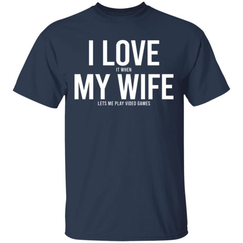 Mike evan i love my wife shirt - image 2
