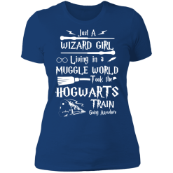 Just a wizard girl living in muggle world t-shirt - thetrendytee