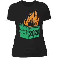 Dumpster fire 2020 trash can garbage fire worst year shirt - thetrendytee