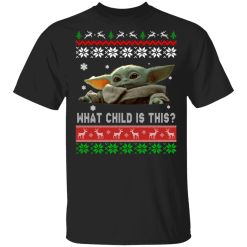 Baby Yoda Christmas ugly sweater - TheTrendyTee