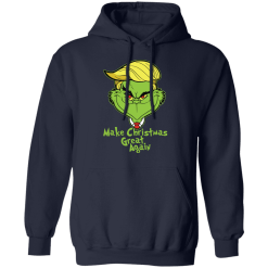 Grinch make christmas great again t-shirt - thetrendytee