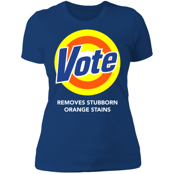 Vote removes stubborn orange stains shirt - thetrendytee