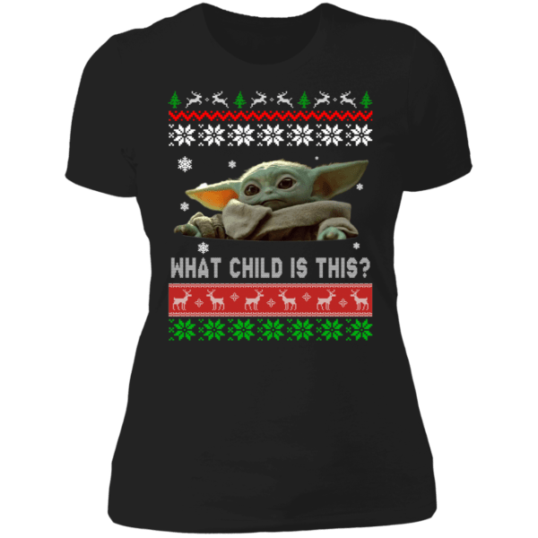 Baby yoda christmas ugly sweater - thetrendytee